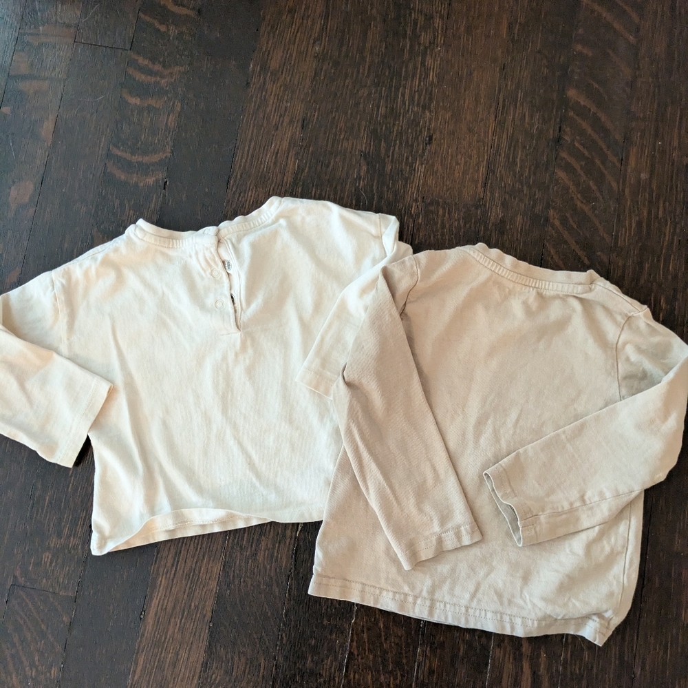 TWO Vertbaudet French Long Sleeve Tops for Baby - Picture 4 of 4